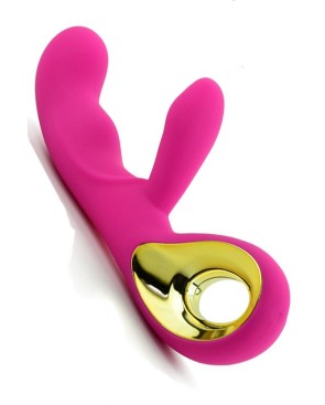 Vibromasseur rabbit USB rose point G
