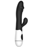 Vibromasseur rabbit noir avec gland 30 programmes Vibromasseur rabbit noir avec gland 30 programmes