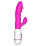 Vibromasseur rabbit rose avec gland 30 programmes Vibromasseur rabbit rose avec gland 30 programmes
