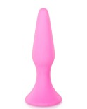 Plug anal ventouse rose moyen base large Plug anal ventouse rose moyen base large
