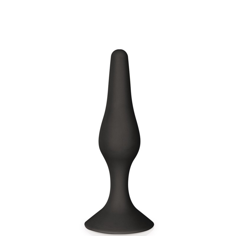 Plug anal ventouse noir taille S Plug anal ventouse noir taille S