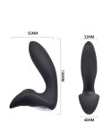 Plug anal vibrant 12 programmes et télecommande USB Plug anal vibrant 12 programmes et télecommande USB