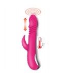 Vibromasseur rabbit va-et-vient chauffant 7 programmes USB Vibromasseur rabbit va-et-vient chauffant 7 programmes USB