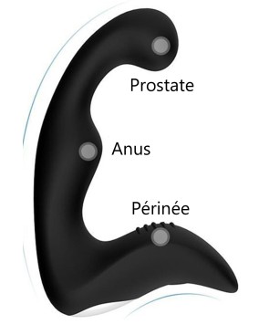 Plug anal double pénétration 12 programmes USB 