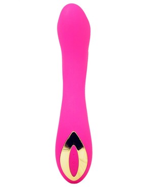 Vibromasseur rose 10 programmes USB 