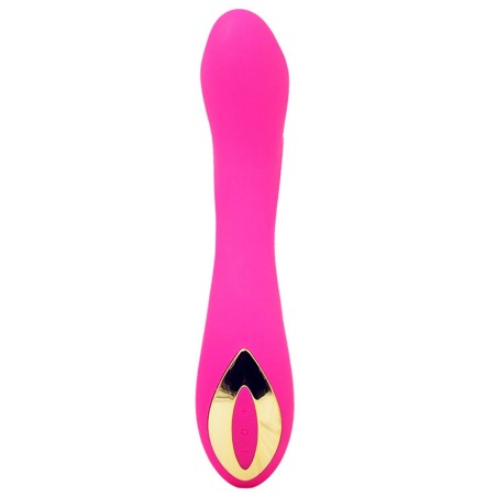 Vibromasseur rose 10 programmes USB 