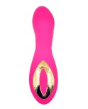 Vibromasseur rose 10 programmes USB