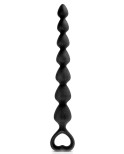 Chapelet plug anal noir 27cm