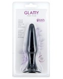 Plug anal noir 12.5cm avec ventouse Plug anal noir 12.5cm avec ventouse
