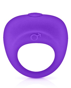 Anneau de pénis vibrant violet