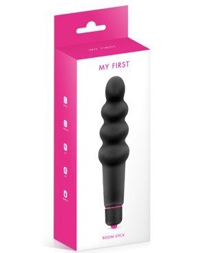 Vibromasseur glace noir silicone 7 vitesses waterproof