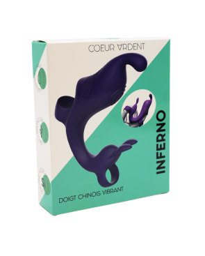 Doigt Vibrant à Double Moteur INFERNO