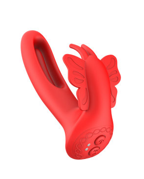 Vibromasseur FLY PULSE Papillon à Double Action Télécommandé