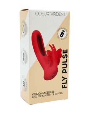 Vibromasseur FLY PULSE Papillon à Double Action Télécommandé