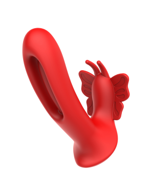 Vibromasseur FLY PULSE Papillon à Double Action Télécommandé