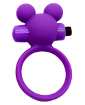 Anneau Vibrant Ourson Violet 1 dosette de lubrifiant — Pocket Pleasure
