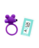 Anneau Vibrant Ourson Violet 1 dosette de lubrifiant — Pocket Pleasure
