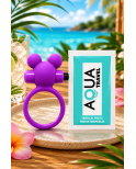 Anneau Vibrant Ourson Violet 1 dosette de lubrifiant — Pocket Pleasure