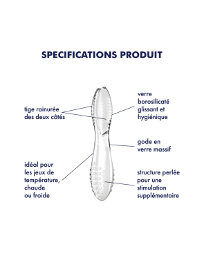 Gode en verre Dazzling Crystal 2 - Satisfyer