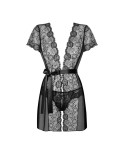 Alluria Peignoir - Noir Alluria Peignoir - Noir