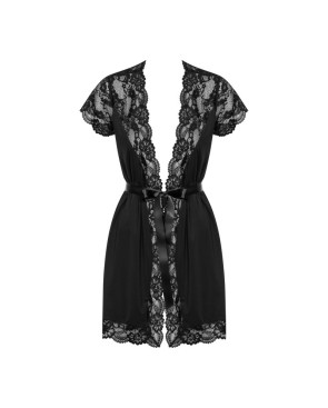 810-PEI-1 Peignoir - Noir