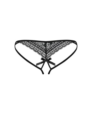Picantina String ouvert - Noir