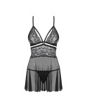 838-BAB-1 babydoll - Noir 838-BAB-1 babydoll - Noir