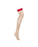 S814 Bas jarretelles rouge S814 Bas jarretelles rouge