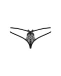 Intensa String Double Lanière - Noir Intensa String Double Lanière - Noir