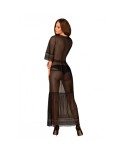 Estiqua peignoir noir Estiqua peignoir noir