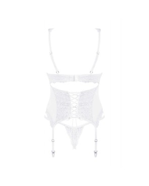 Corset et string blanc Amor Blanco