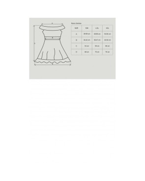 Flores babydoll - Noir