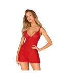 Chilisa babydoll et string - Rouge Chilisa babydoll et string - Rouge