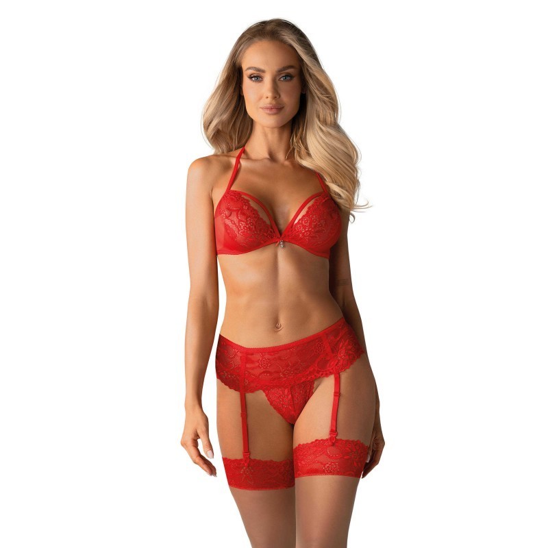 838-SEG-3 Ensemble 3 pcs - Rouge 838-SEG-3 Ensemble 3 pcs - Rouge