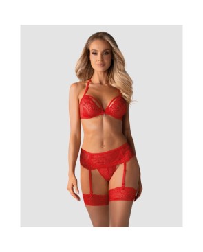 838-SEG-3 Ensemble 3 pcs - Rouge