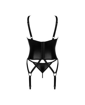 Armares guêpière et string - Noir