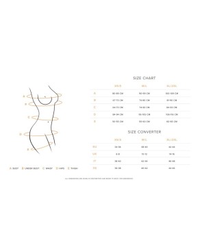 Nutris babydoll et String - Noire