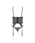 Euridia corset et string - Noirs Euridia corset et string - Noirs