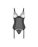 Vila blanes corset et string - Noirs