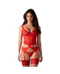 Cupide Desir corset et string - Rouge Cupide Desir corset et string - Rouge