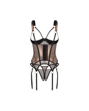 Soranna corset et string ouverts