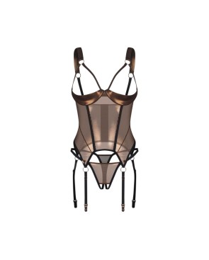 Soranna corset et string ouverts