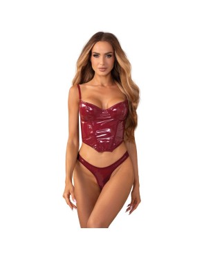 Redya Corset et string rouge