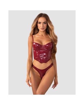 Redya Corset et string rouge