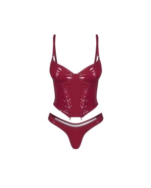 Redya Corset et string rouge