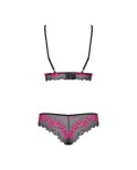 Tulia Ensemble 2 pcs - Noir et Fuchsia