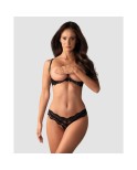 Luvae Ensemble ouvert 2 pcs - Noir Luvae Ensemble ouvert 2 pcs - Noir