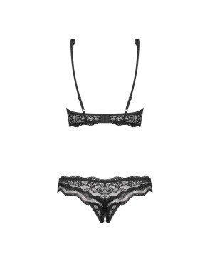 Luvae Ensemble ouvert 2 pcs  - Noir