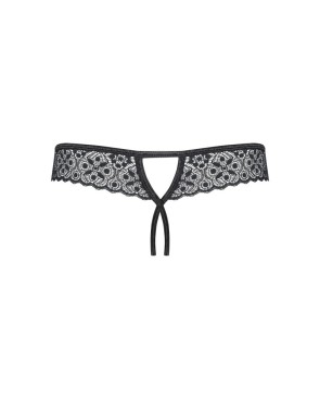 Shibu String ouvert - Noir