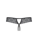 Shibu String ouvert - Noir Shibu String ouvert - Noir